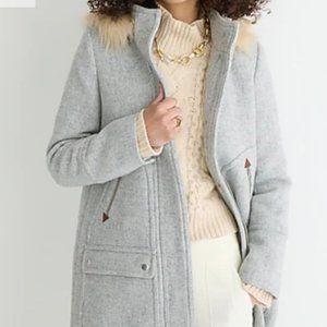 NWT JCrew chateau parka in Italian stadium-cloth - Size 0